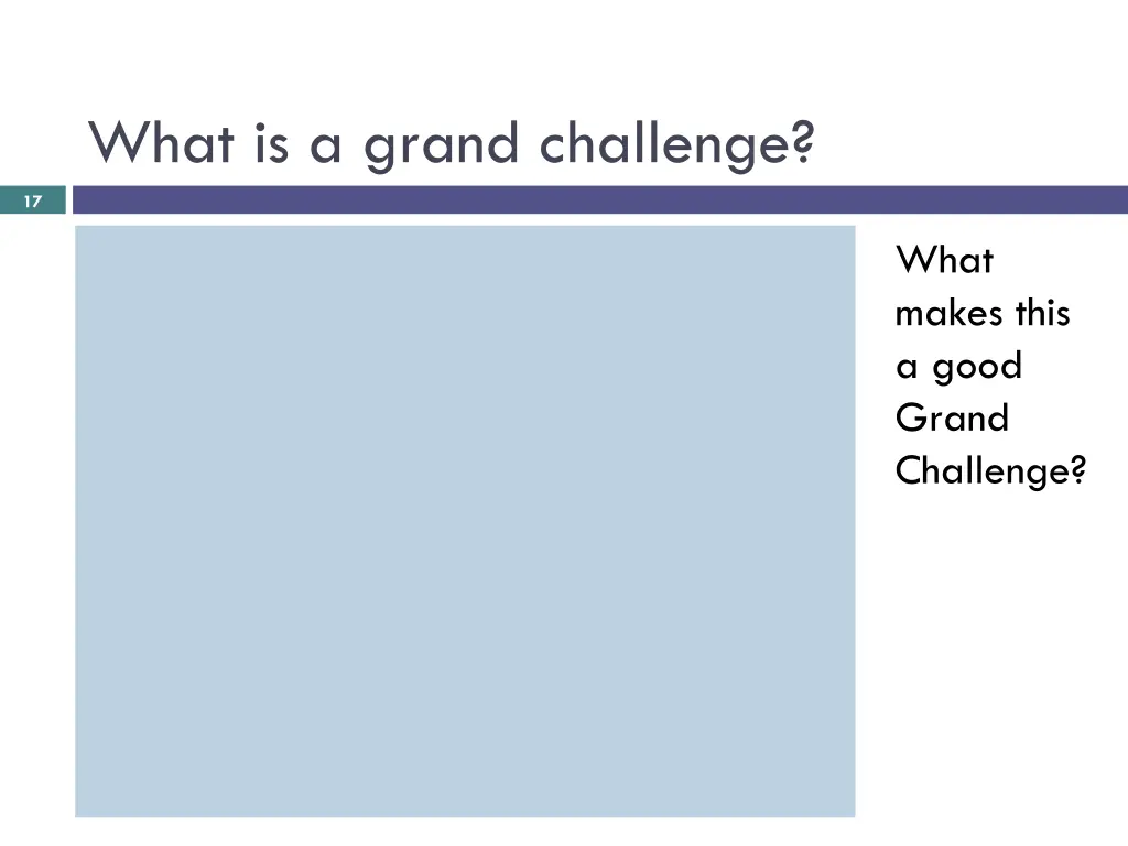 what is a grand challenge