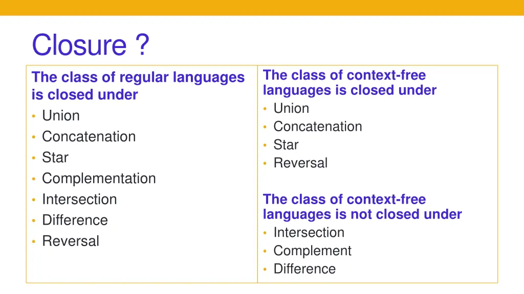 closure the class of regular languages is closed