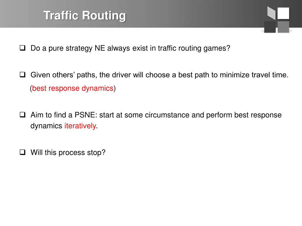 traffic routing 5