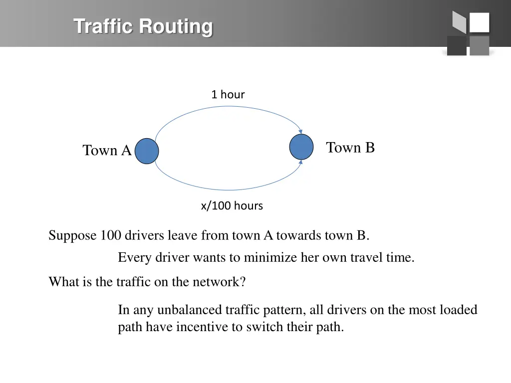 traffic routing