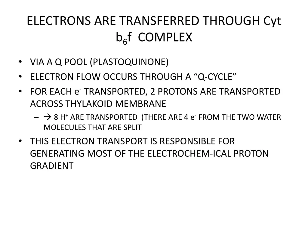 electrons are transferred through