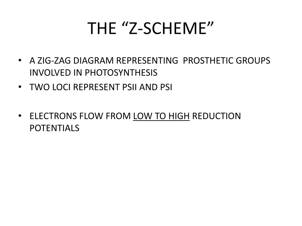 the z scheme