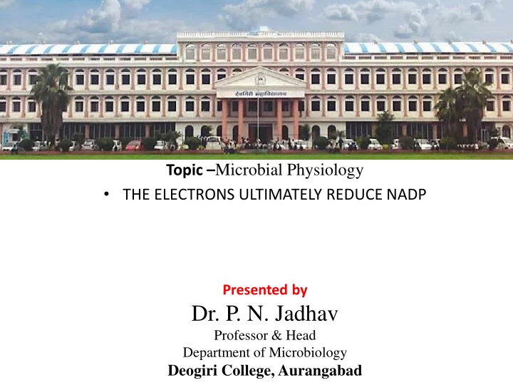 topic microbial physiology the electrons