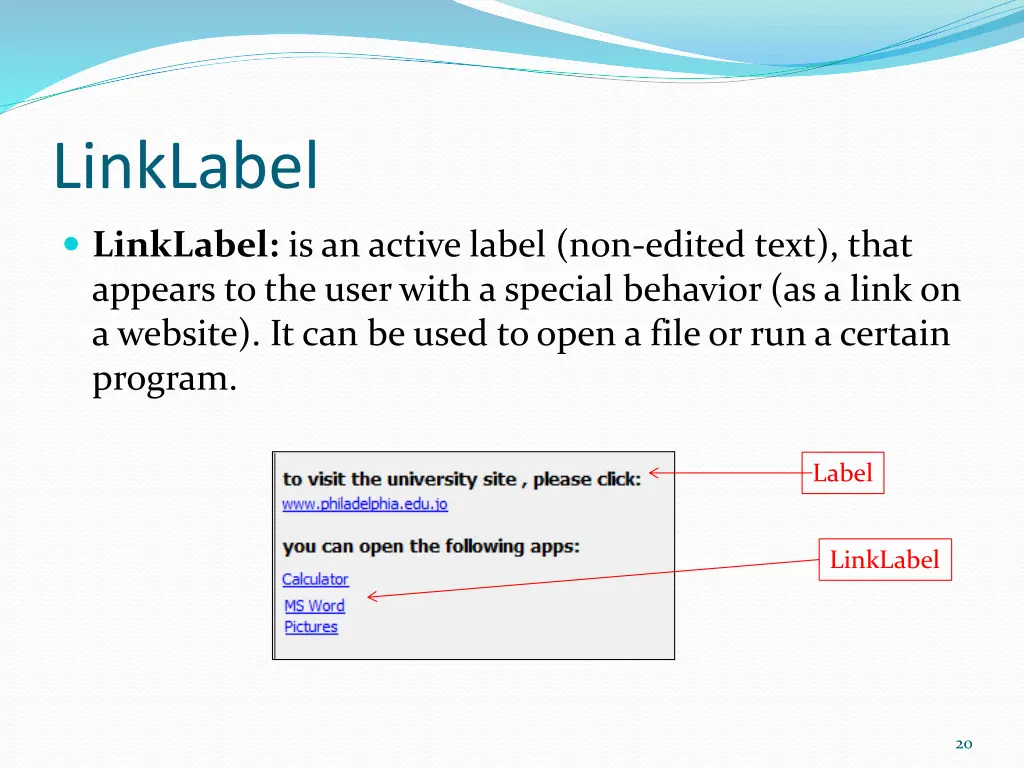 linklabel