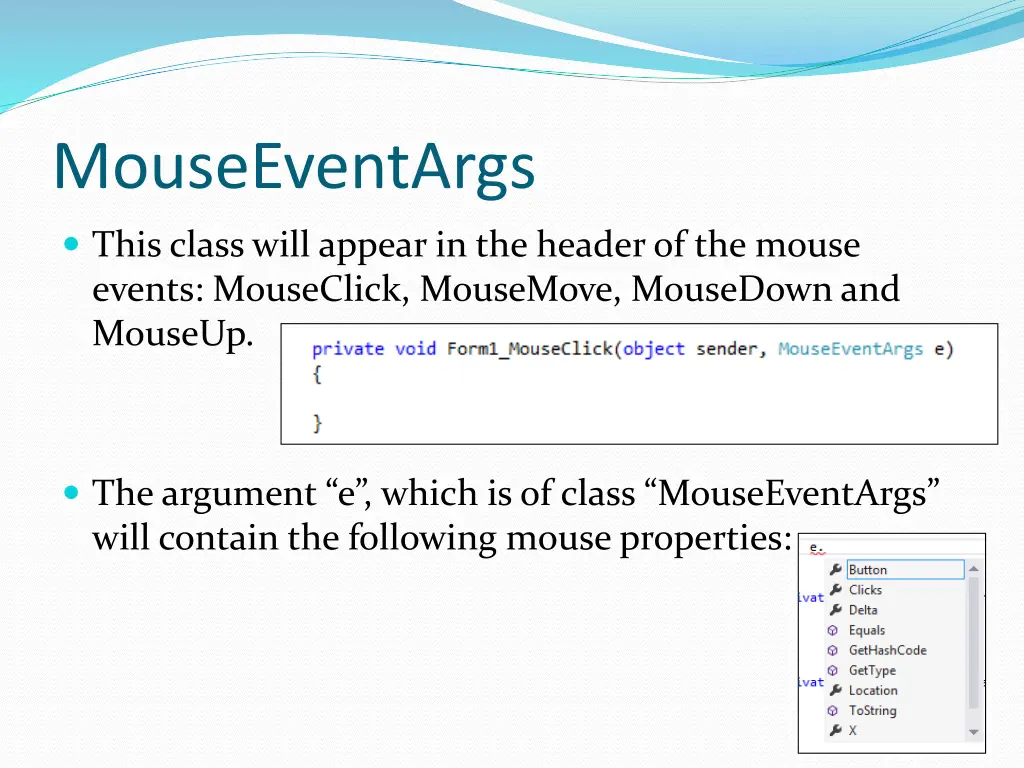 mouseeventargs