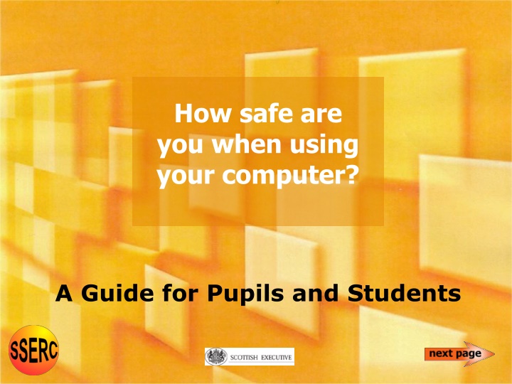how safe are you when using your computer