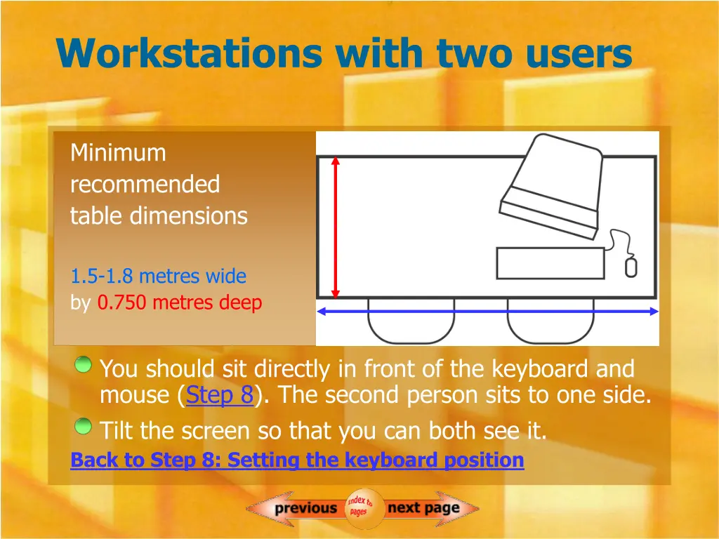 workstations with two users