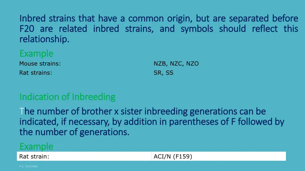 inbred inbred strains f f20 20 are are related