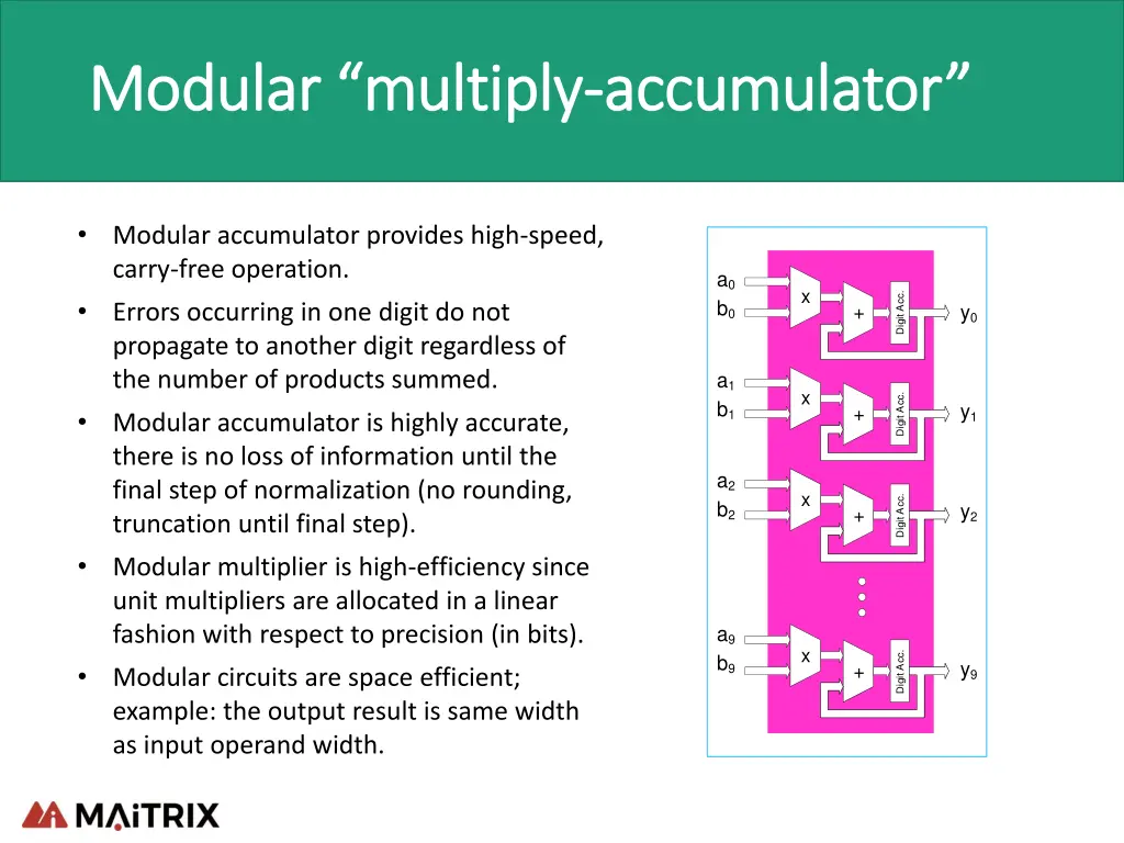 modular multiply modular multiply accumulator