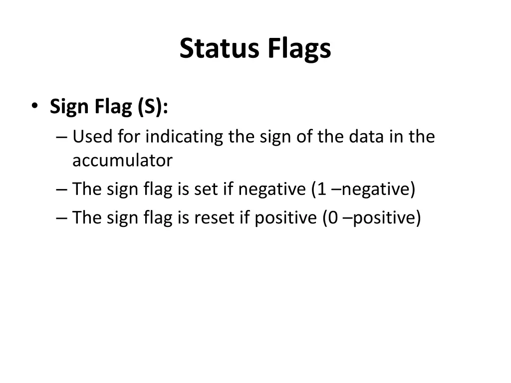 status flags 2