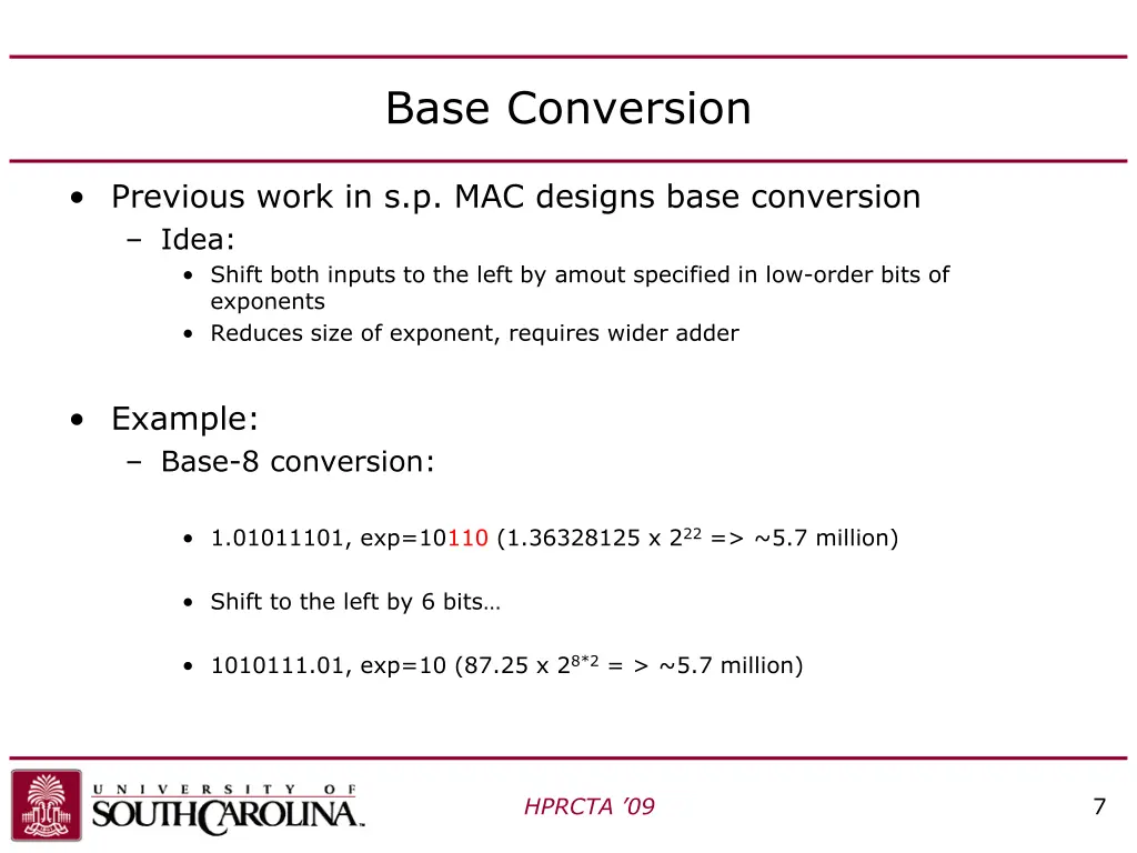 base conversion