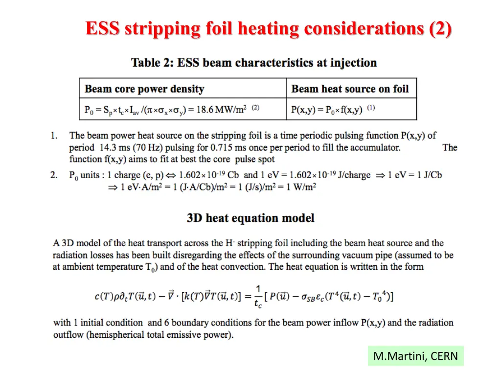 ess stripping foil heating considerations 2