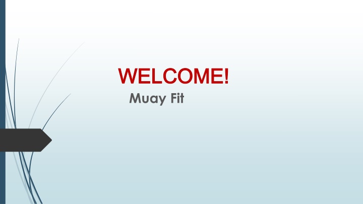 welcome welcome muay fit