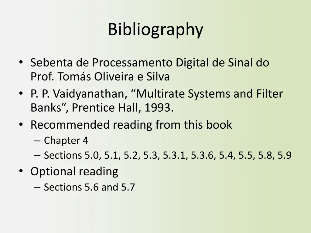 bibliography