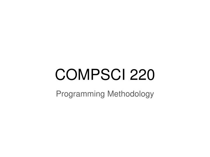 compsci 220