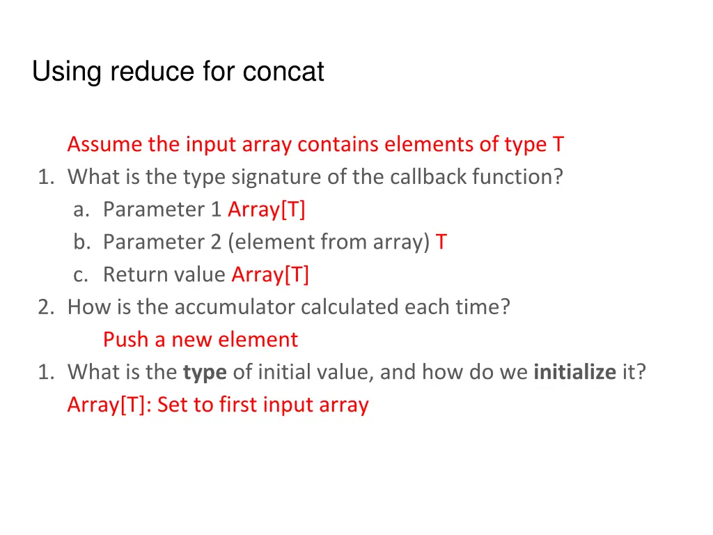 using reduce for concat 1