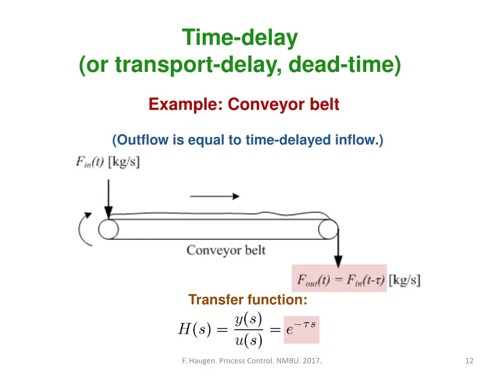 time delay