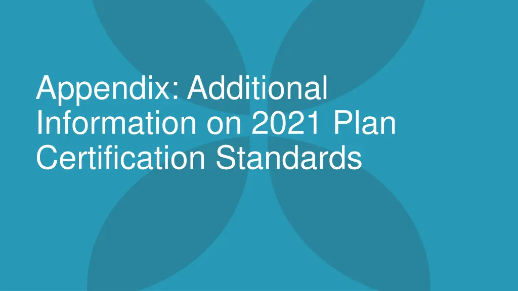 appendix additional information on 2021 plan