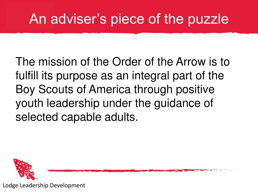 an adviser s piece of the puzzle