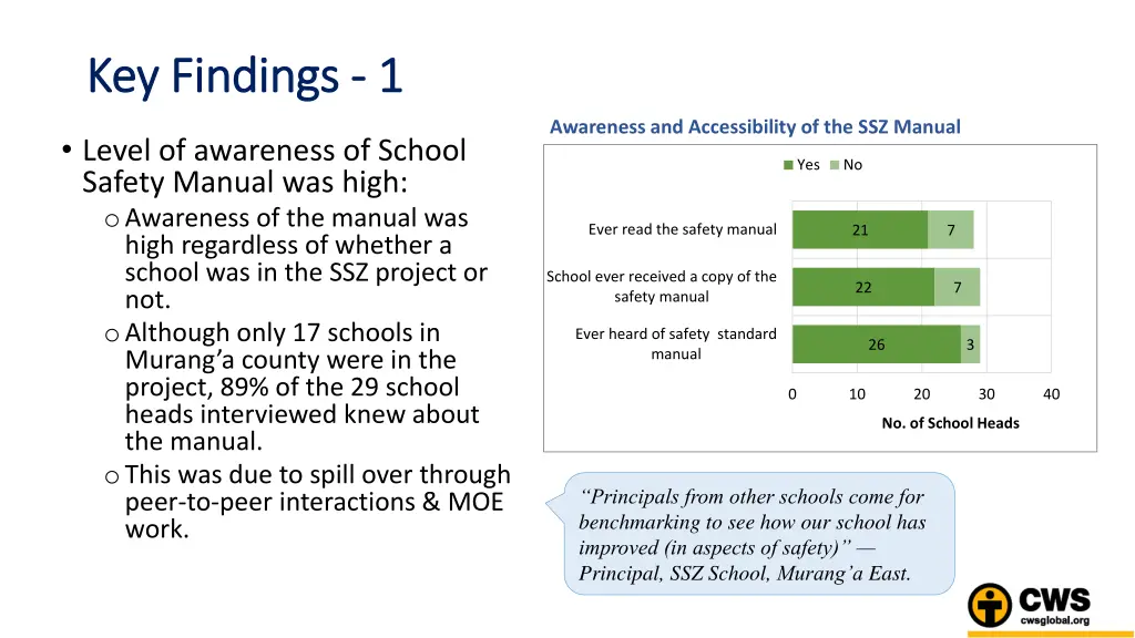 key findings key findings 1 1