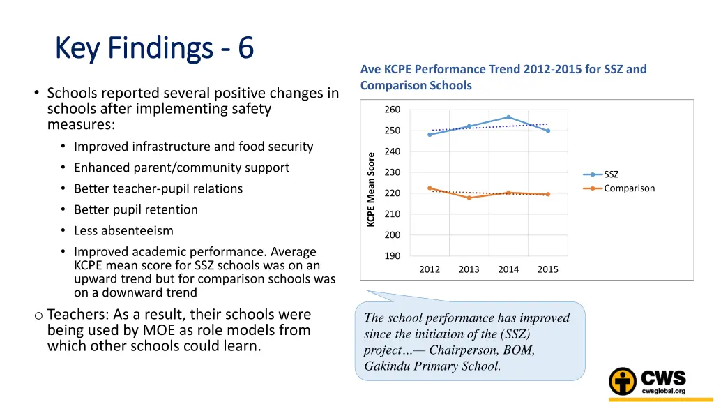 key findings key findings 6 6