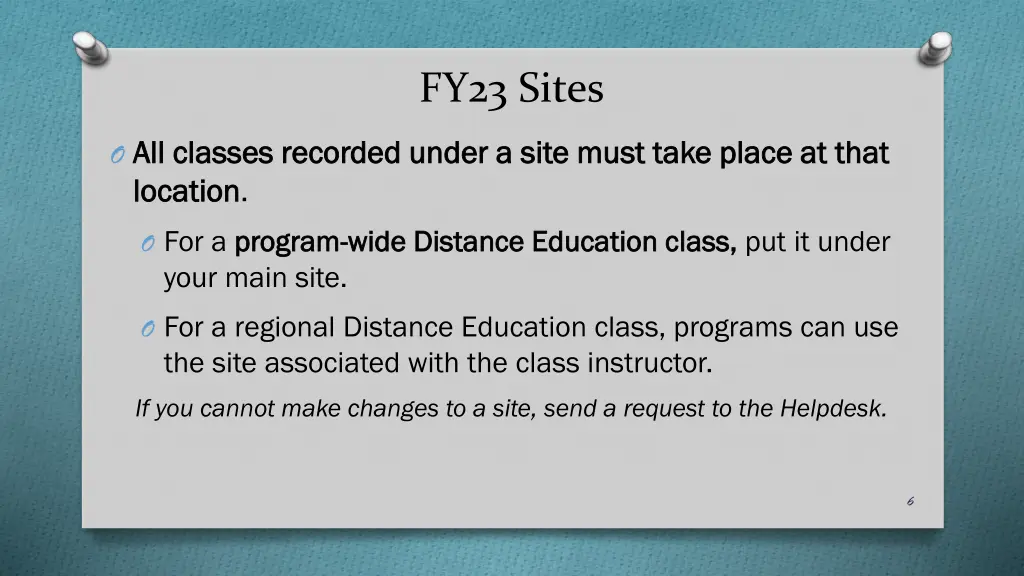 fy23 sites