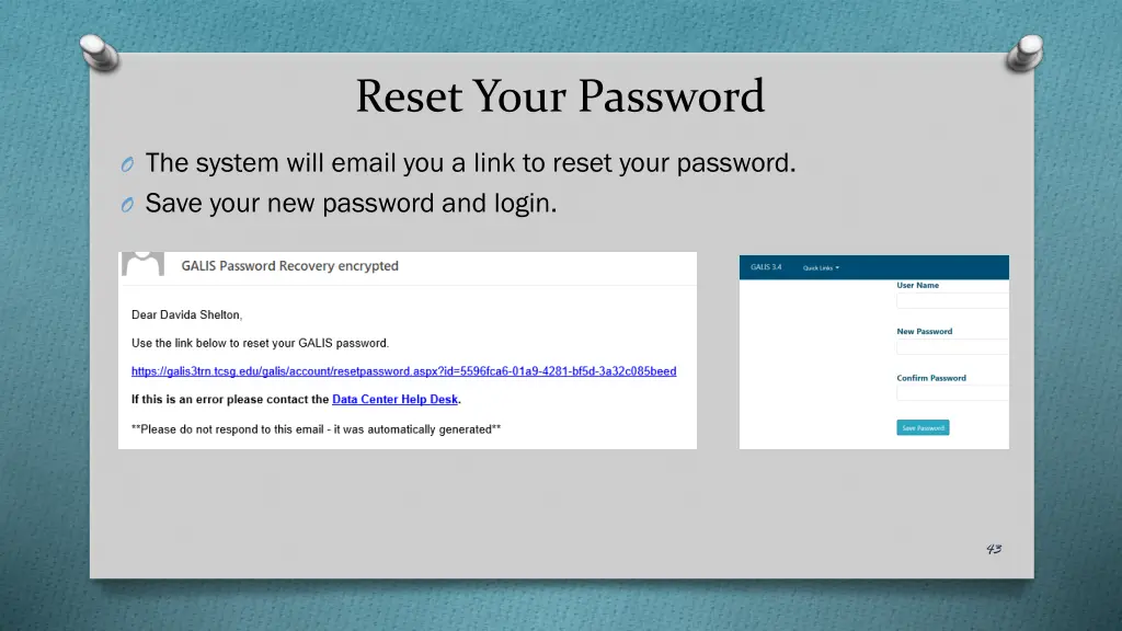 reset your password 1