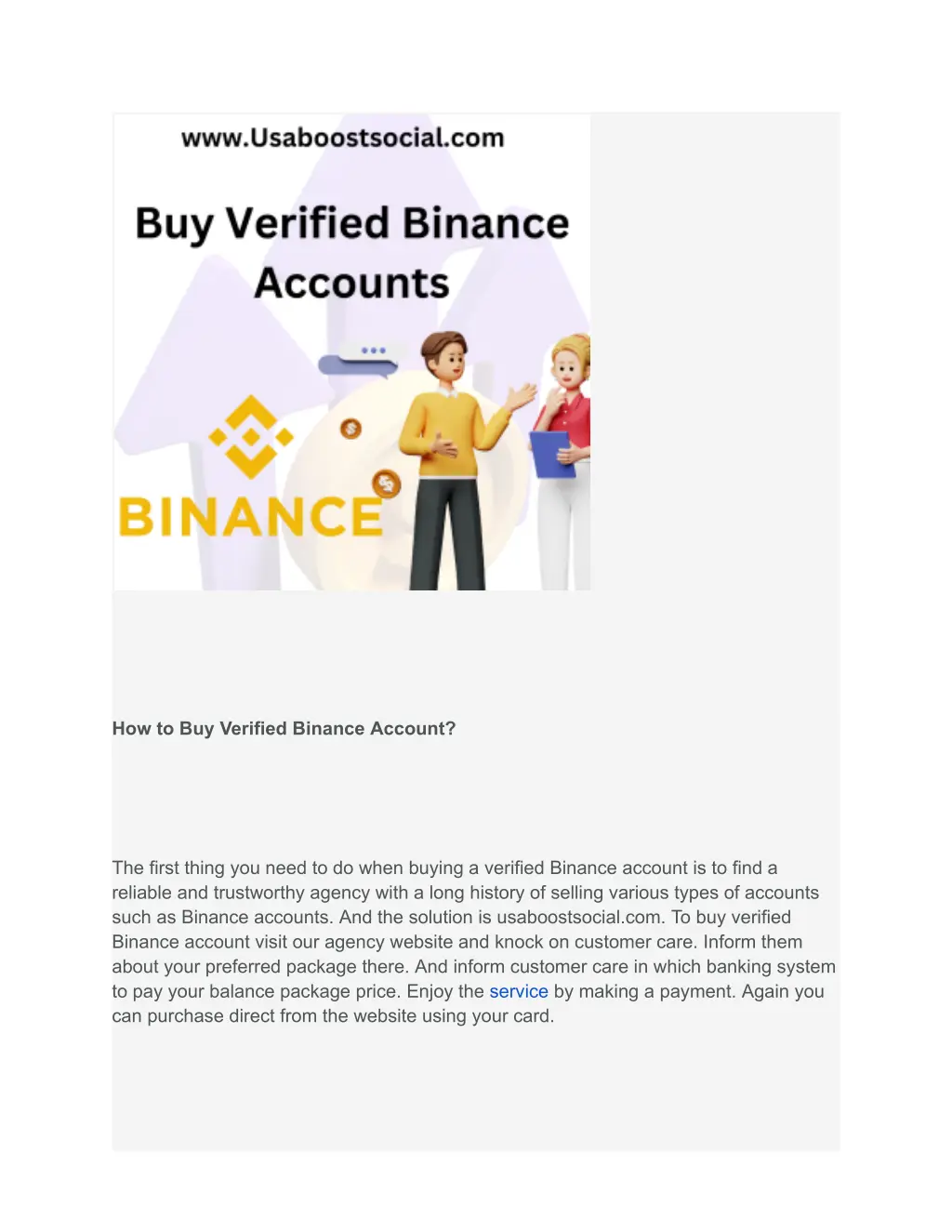 how to buy verified binance account