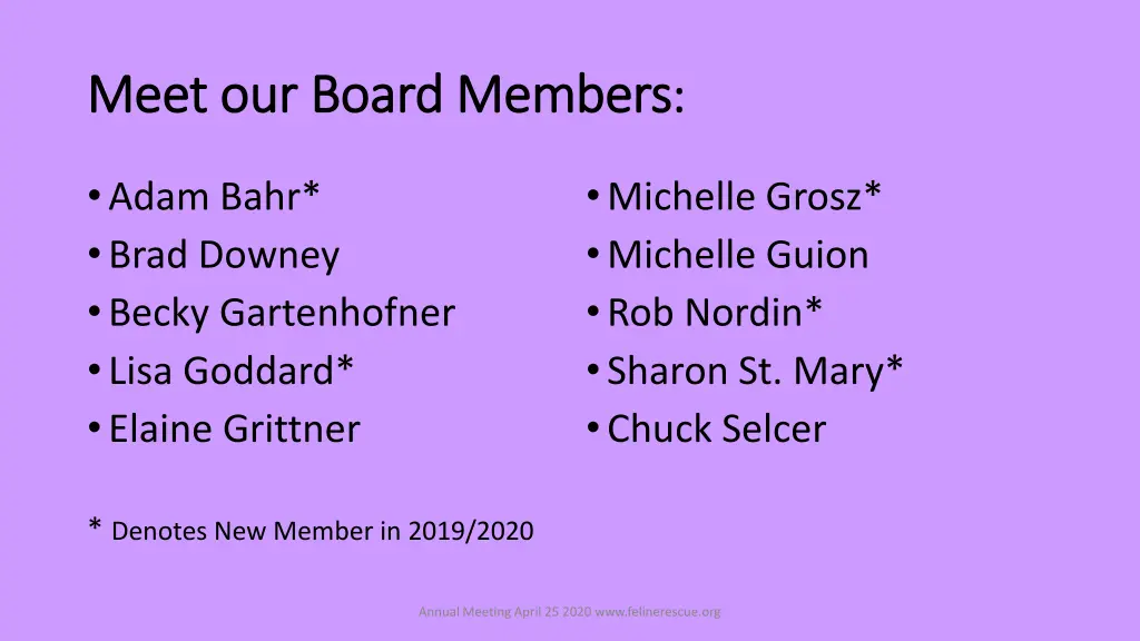 meet our board members meet our board members