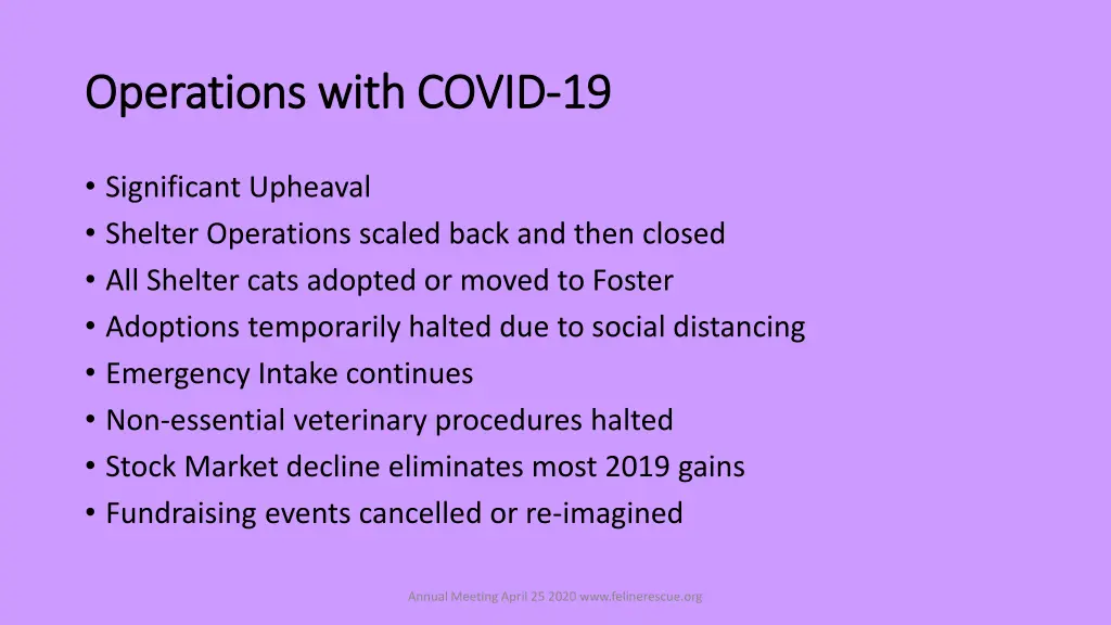 operations with covid operations with covid 19