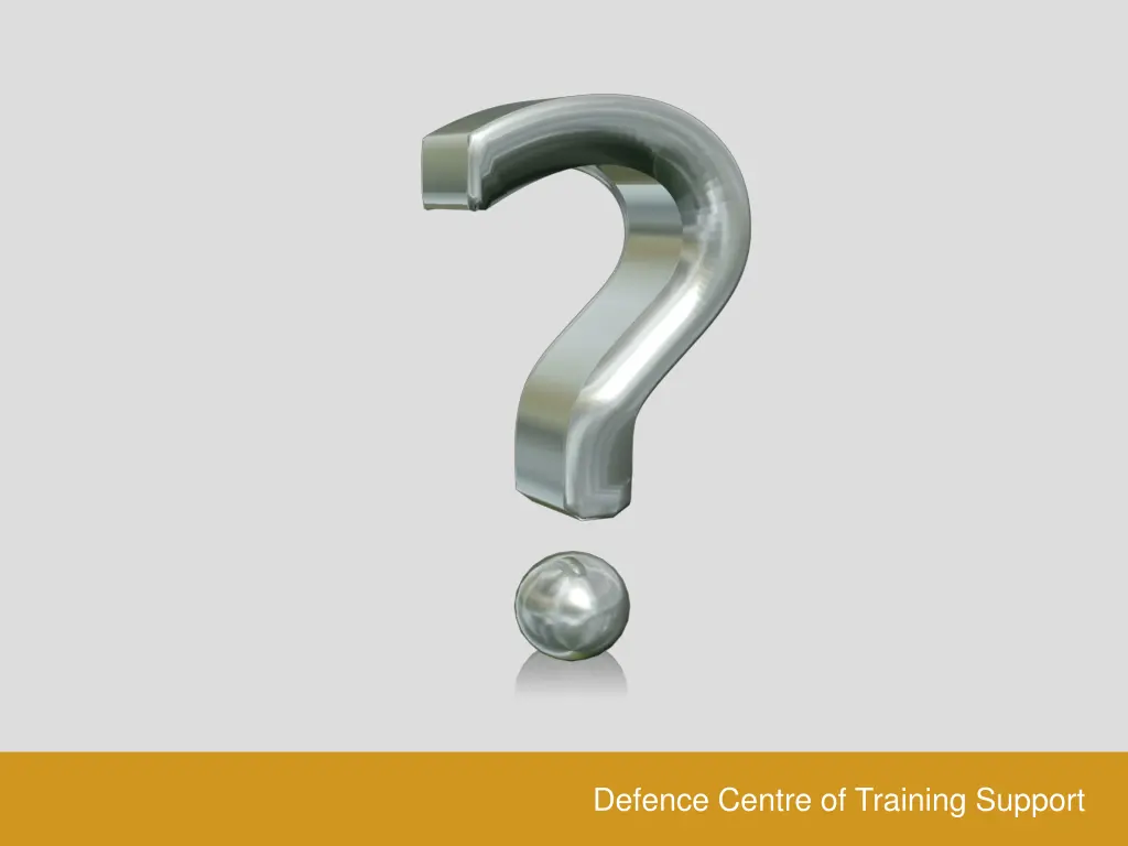 defence centre of training support 1