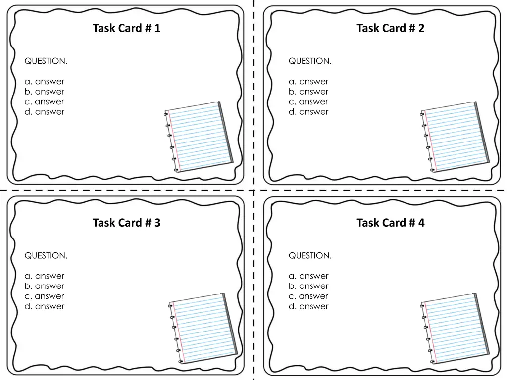 task card 1 6