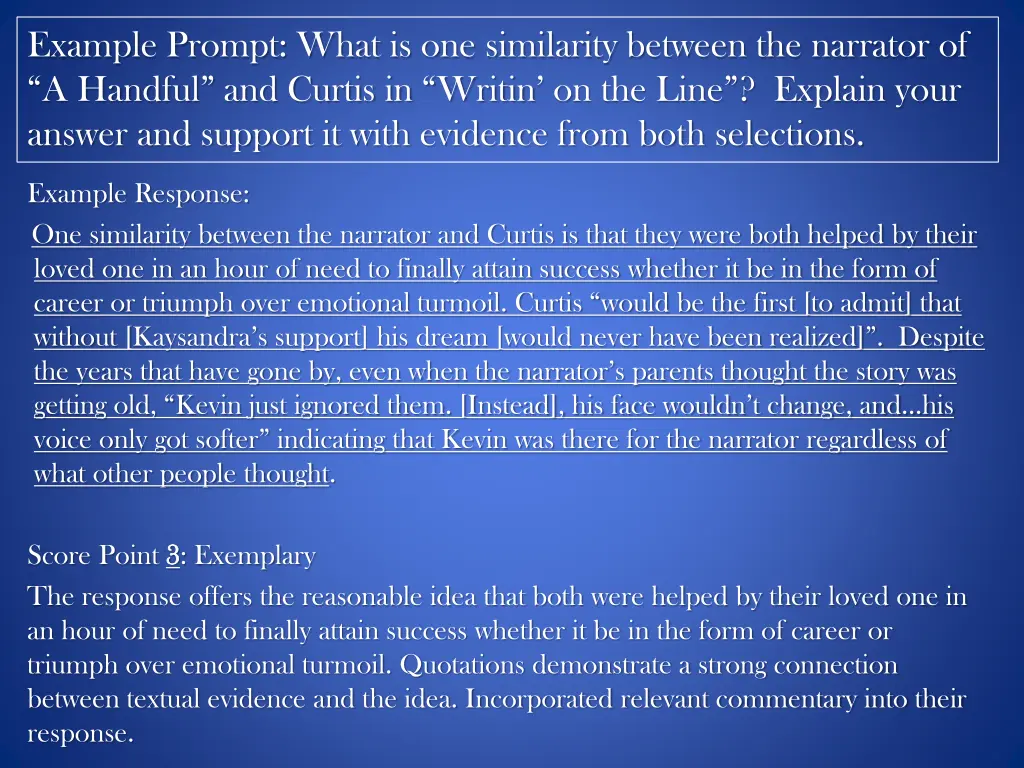 example prompt what is one similarity between 3