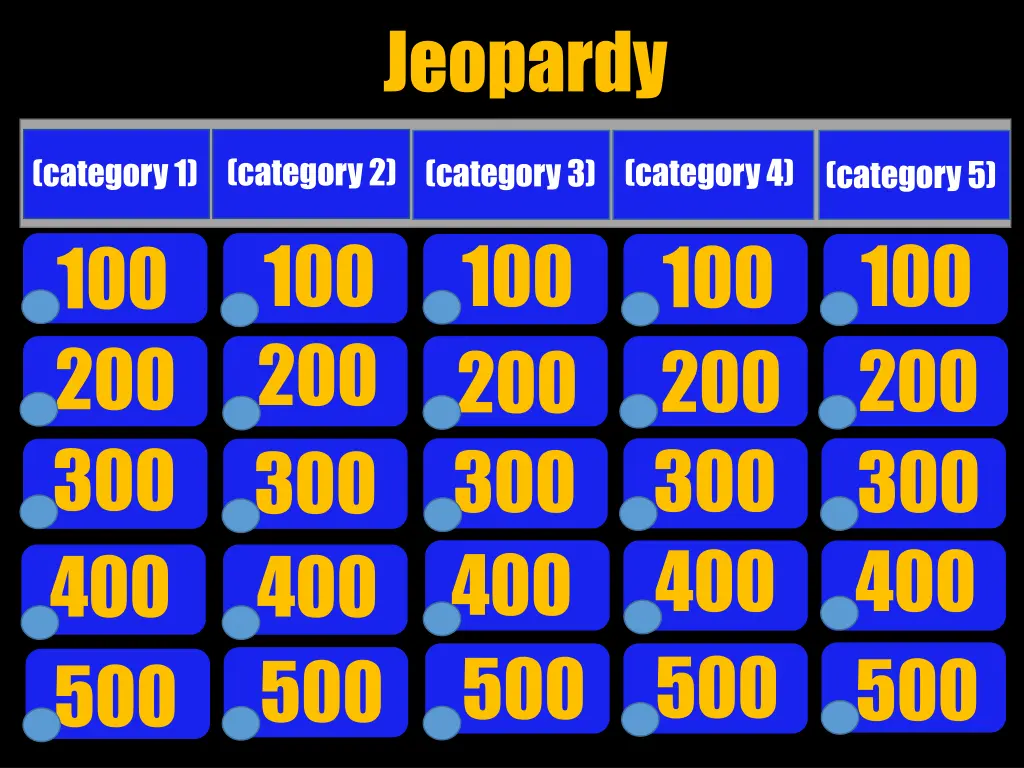 jeopardy