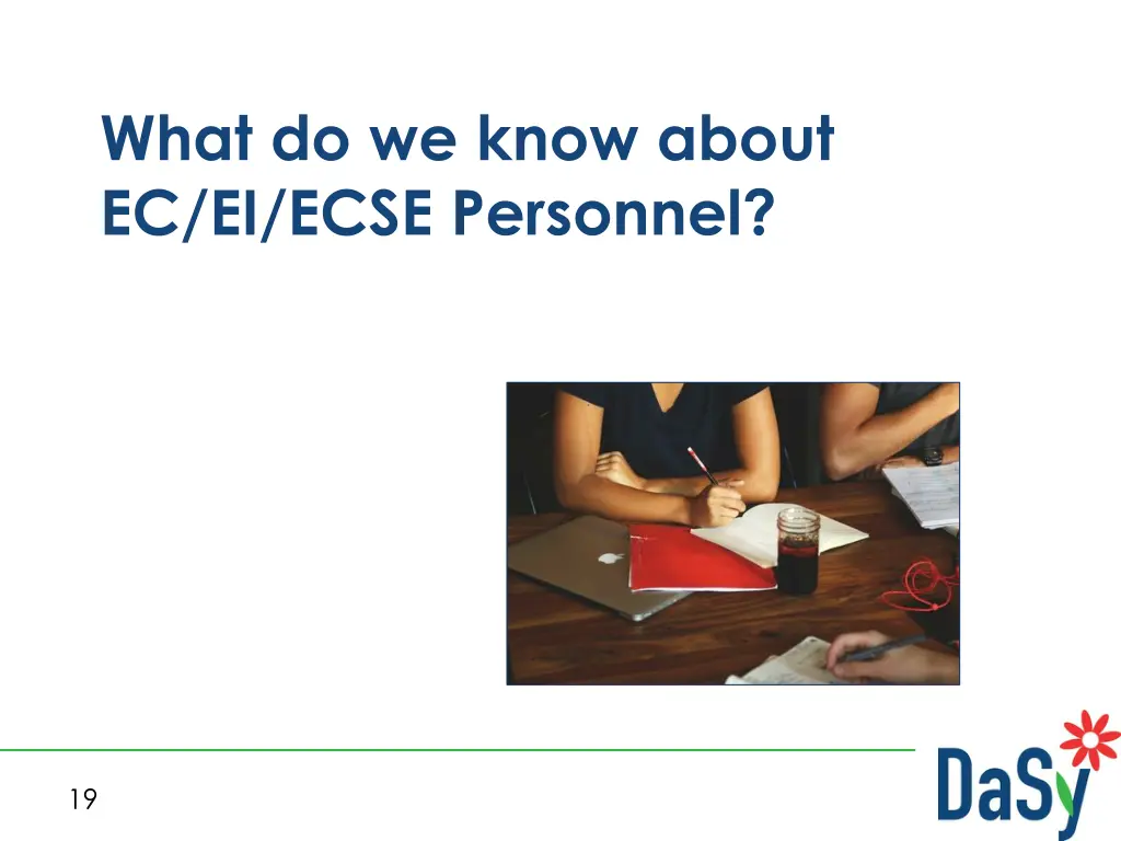 what do we know about ec ei ecse personnel