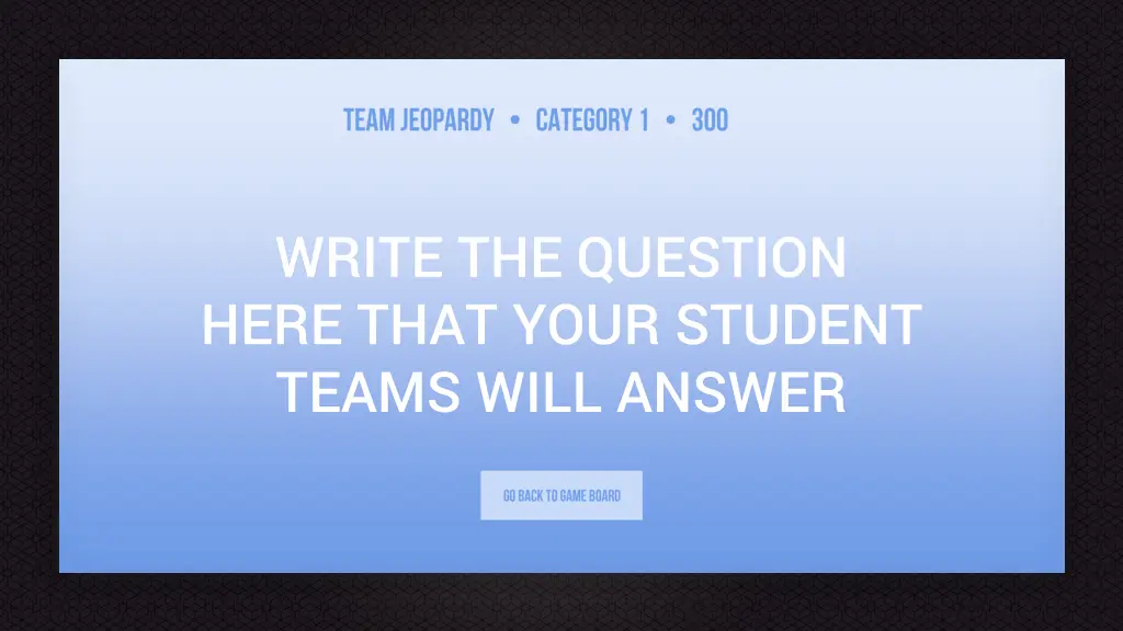 write the question here that your student teams 17