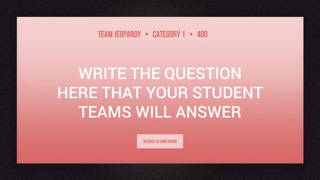 write the question here that your student teams 3