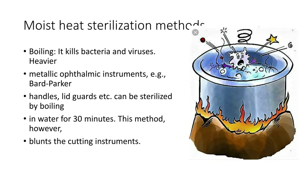 moist heat sterilization methods