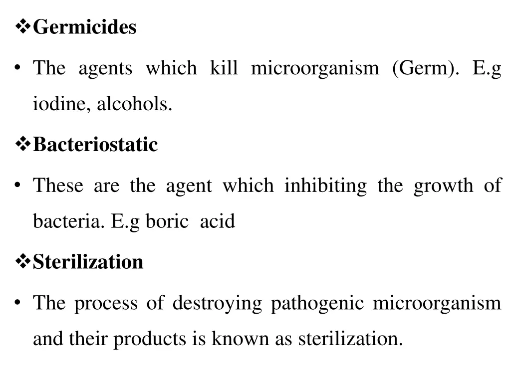 germicides