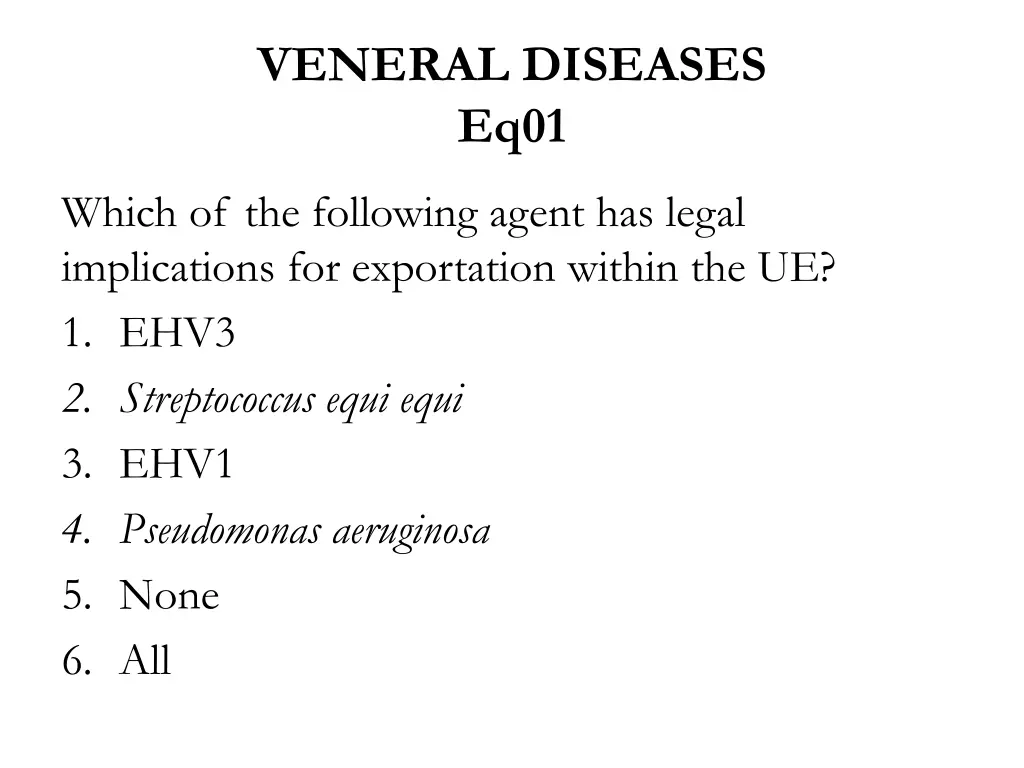 veneral diseases eq01