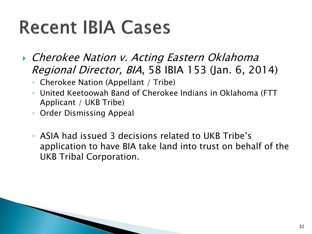 cherokee nation v acting eastern oklahoma