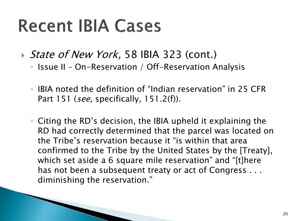 state of new york 58 ibia 323 cont issue 1