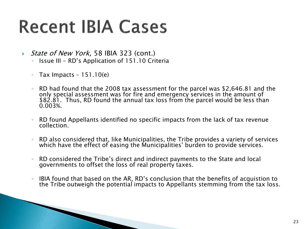 state of new york 58 ibia 323 cont issue 3