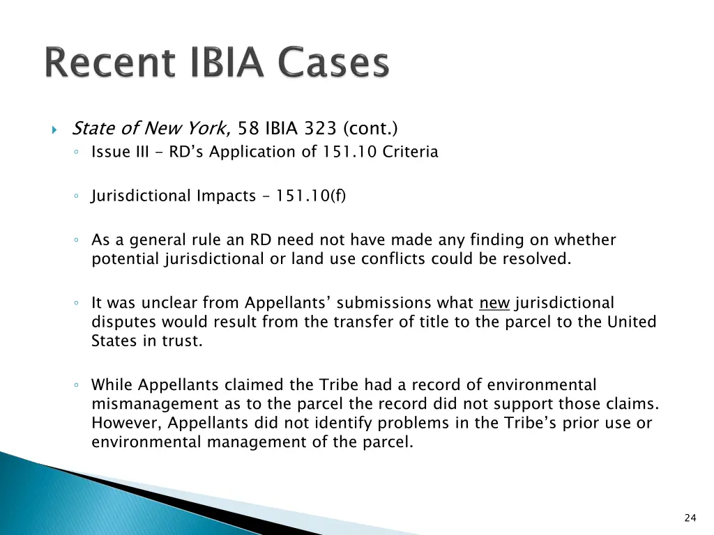 state of new york 58 ibia 323 cont issue 4