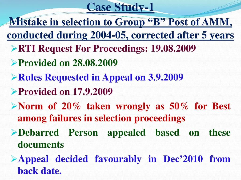 case study 1