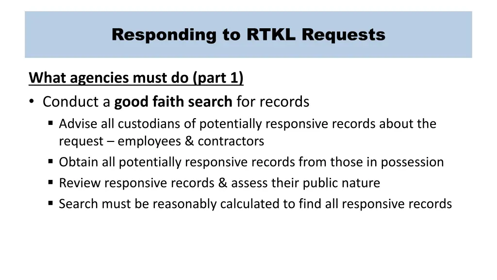 responding to rtkl requests 1