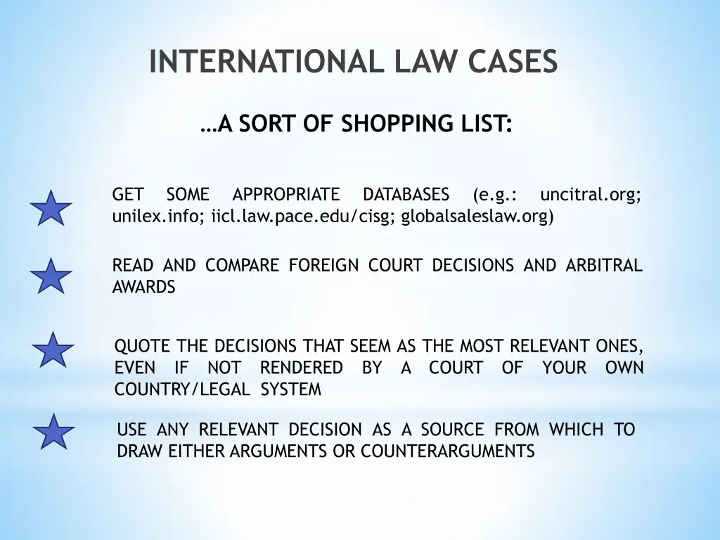 international law cases