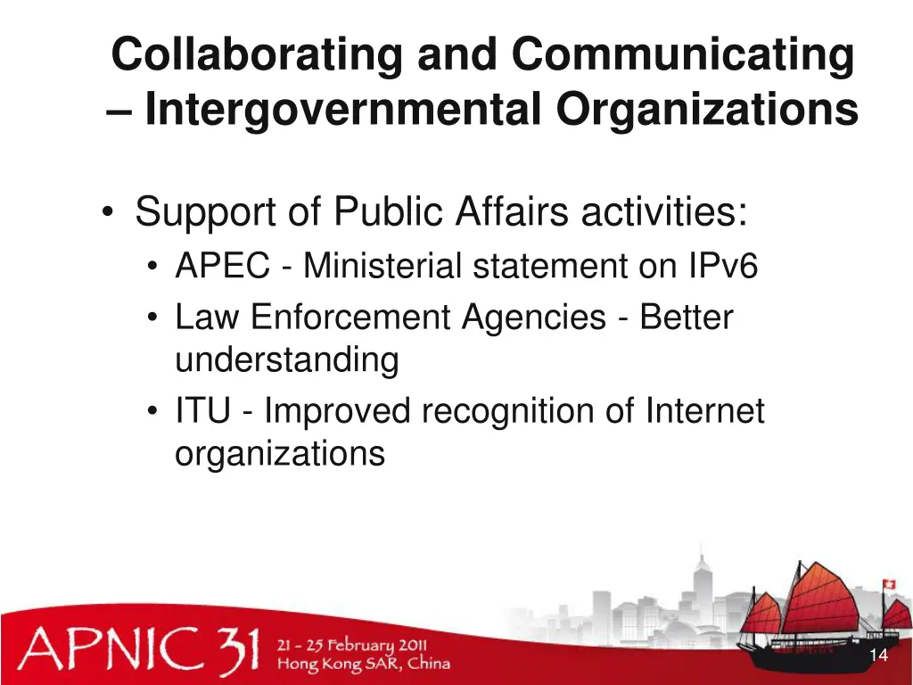 collaborating and communicating intergovernmental