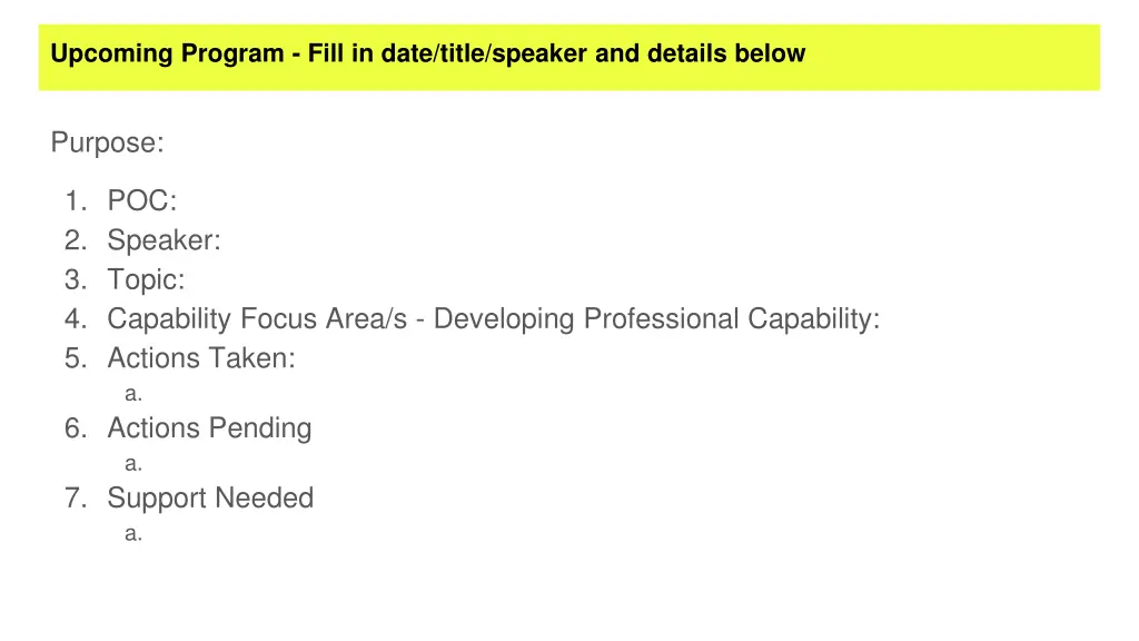 upcoming program fill in date title speaker 1