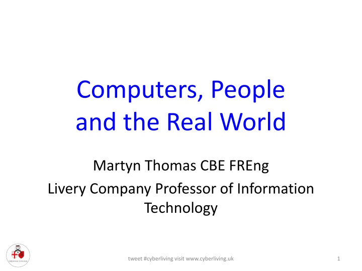 computers people and the real world